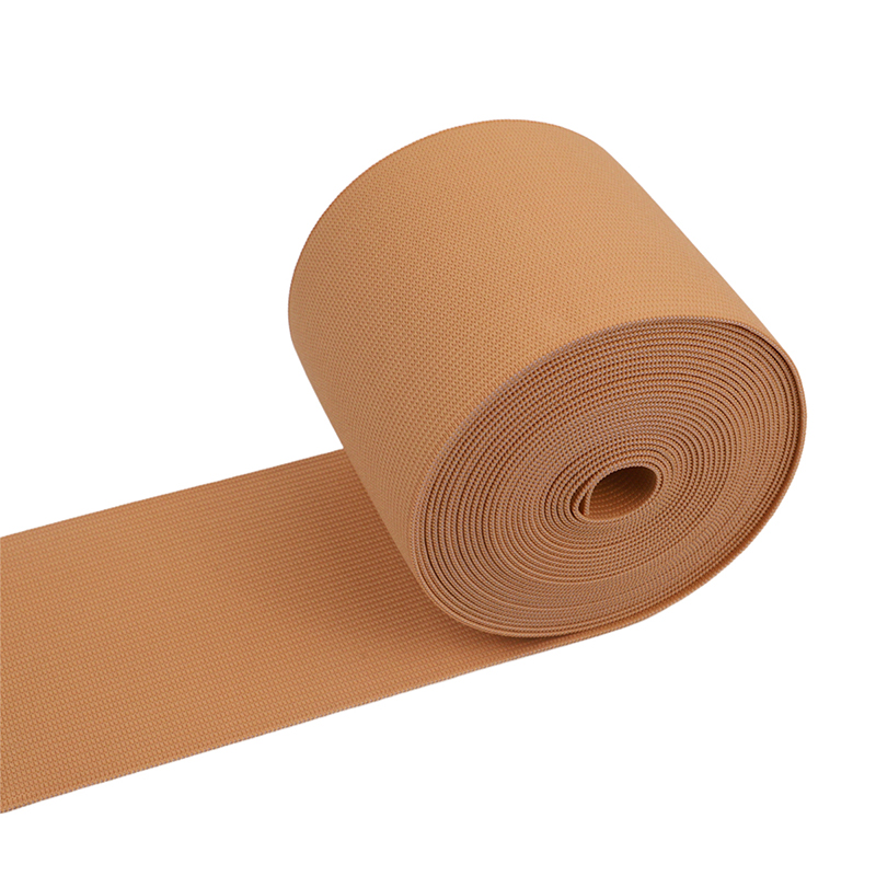 Dây thun dệt kim màu be dài 3 inch